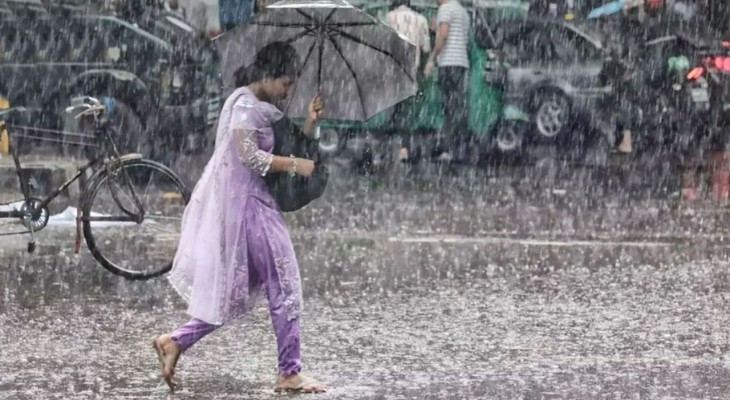 দেশজুড়ে আবারও টানা বৃষ্টির পূর্বাভাস